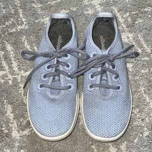 Light Blue Allbirds Tree Runners